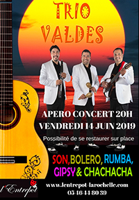 TRIO VALDES, apro-concert